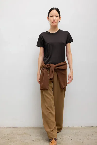 Leset James Margo Tee In Chocolate