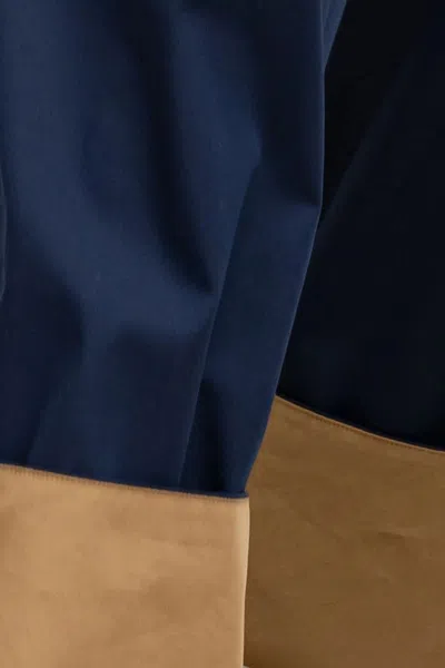 Leset Pre-order: Yoshi Contrast Drawstring Pant In Blue