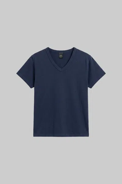 Leset Margo V Neck In Blue