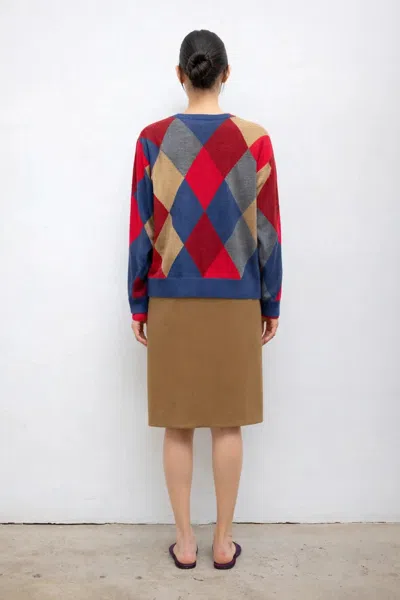 Leset Pre-order: James Argyle Oversized Crew In Multi