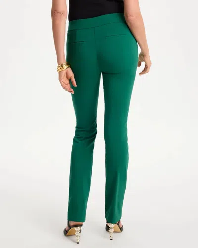 Chico's Brigitte Slim Pull-on Pants In Green Stone In Green Stone