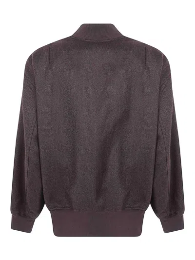 Drhope Maxi Bomber Jacket In Brown