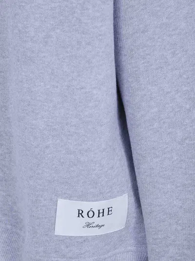 Rohe Sweatshirt In Grey