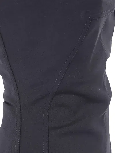 Rick Owens Bustier Top In Blue