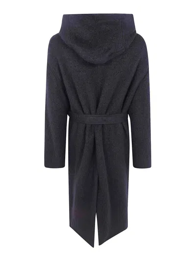 Rick Owens Tower Coat In Multi