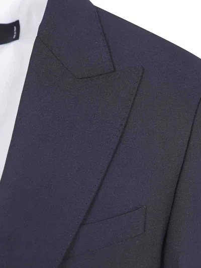 Dsquared2 Wool Over Jacket In Black