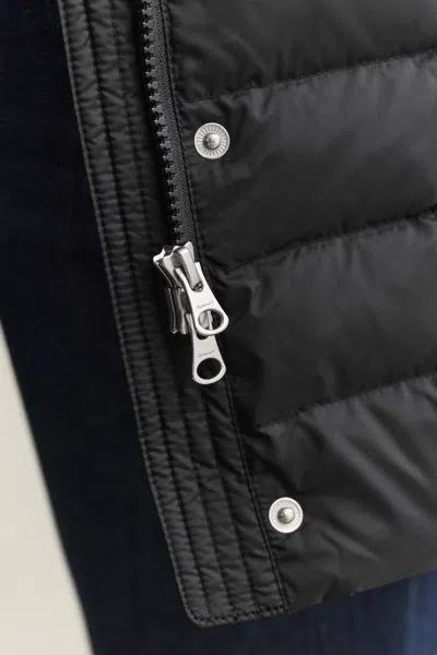 Gant Light Down Coat In Black