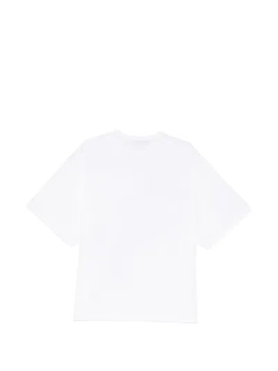 Kolor Logo-embroidered T-shirt In White