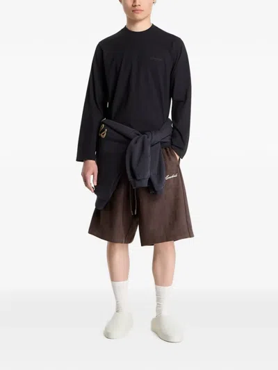 Essentials Long-sleeve T-shirt In Black