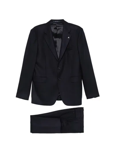 Tagliatore Single-breasted Buttoned Suit In Multi