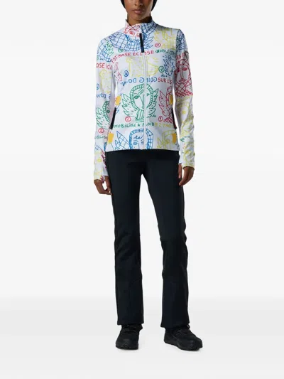 Rossignol Jcc Doodle-print Performance Jacket In Multi