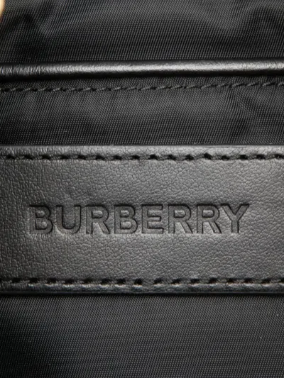Pre-owned Burberry 2000-2017 House Check Canvas Backpack In Neutrals