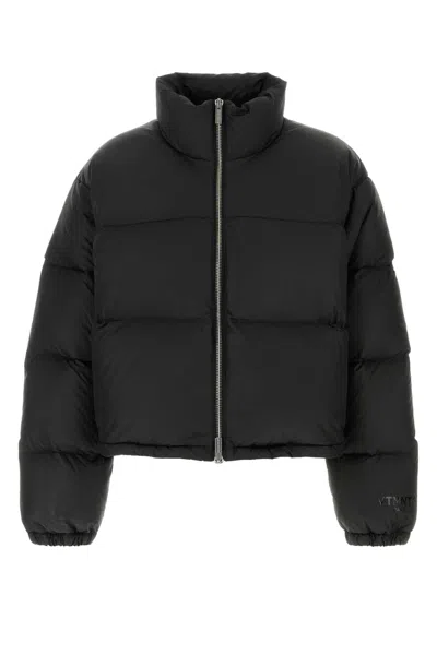 Vtmnts Short Jacket Down Elasticated Cuffs In Black