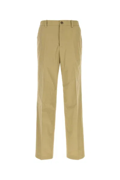 A.p.c. Straight-leg Casual Trousers In Green