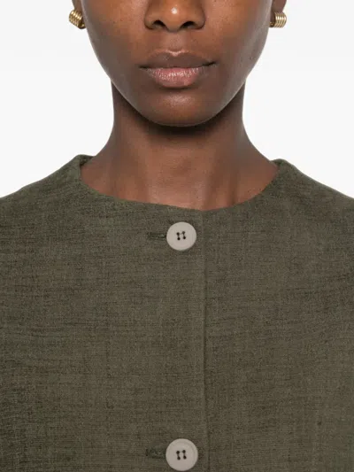 Niū Textured-finish Button-fastening Jacket In Multi