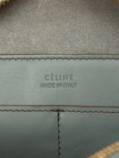 Pre-owned Celine 2018 Small Leather Soft Cube Bag Satchel In Grey