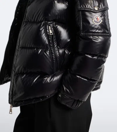 Moncler Hypolais Down Jacket In Black