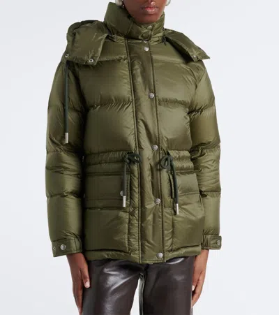 Moncler Sesie Down Jacket In Green