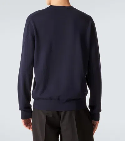 Givenchy Wool Sweater In Blue