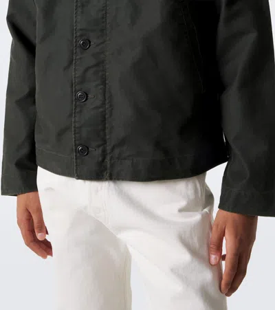 Rrl Bower Denim Jacket In Black