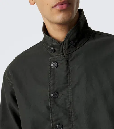 Rrl Bower Denim Jacket In Black