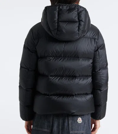 Moncler Stand Collar Down Jacket In Black