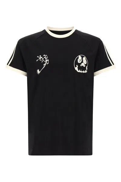 Y-3 Graphic Cotton Short-sleeve T-shirt In Red