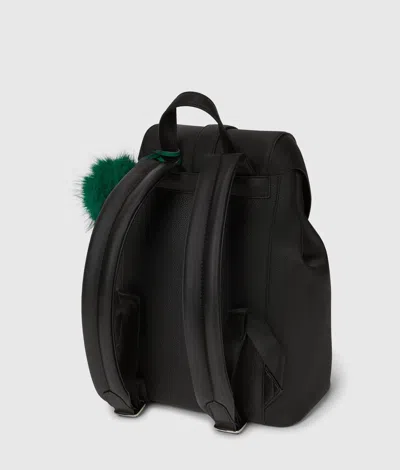 Karl Lagerfeld Ikon Pebble Charm Backpack