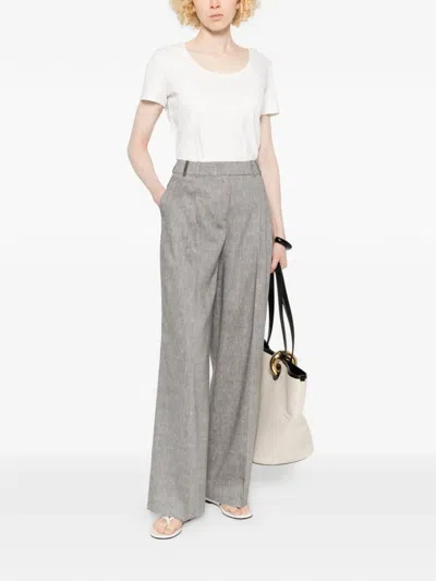 S Max Mara Diva Short-sleeve T-shirt In White