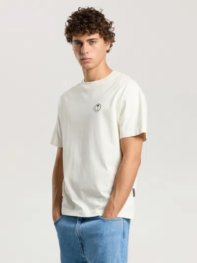Palm Angels Palm Tree Regular T-shirt In Brown