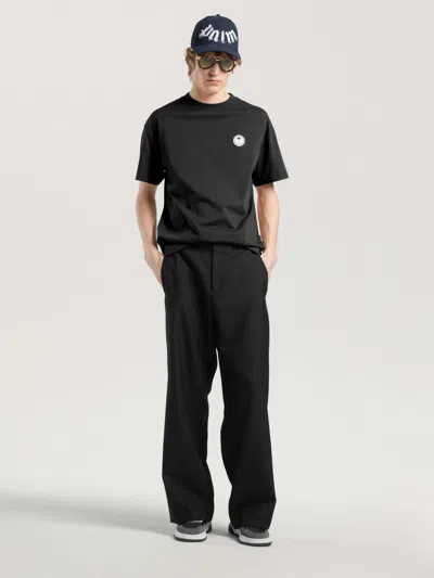 Palm Angels Palm Tree Regular T-shirt In Black