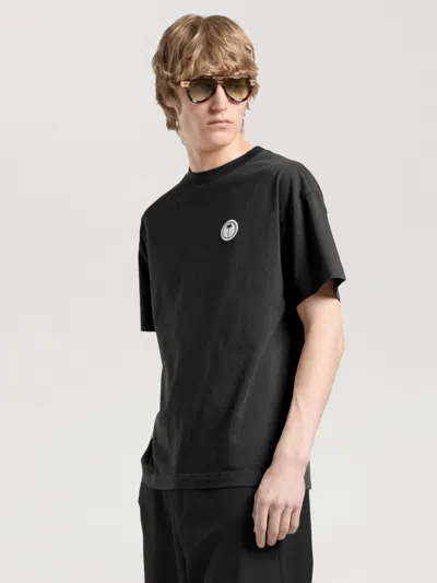 Palm Angels Palm Tree Regular T-shirt In Black