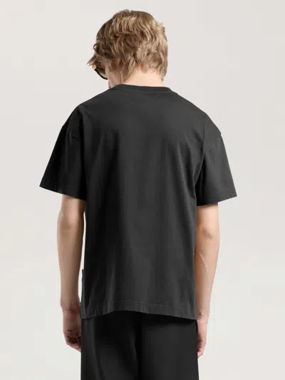 Palm Angels Palm Tree Regular T-shirt In Black