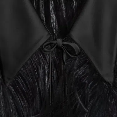 La Doublej La Scala Collar In Solid Black