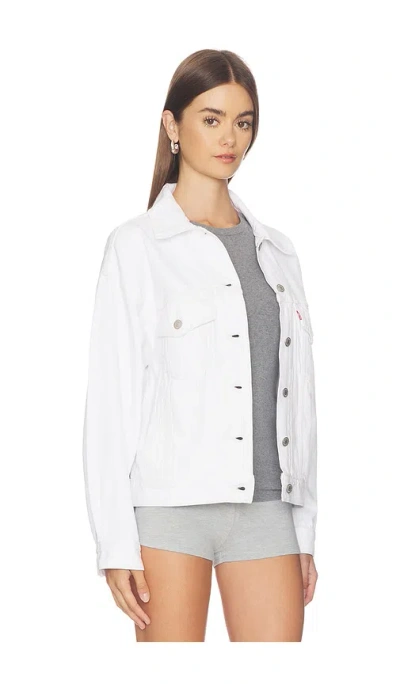 Levi's 90s Buttoned Denim Jacket In White