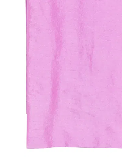 Hanita Rectangular-shape Scarf In Pink