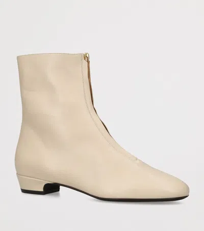 Herbert Levine Leather Easy Does It Ankle Boots In Multi