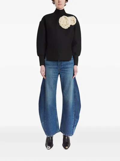A.w.a.k.e. Side-inserts Jeans In Blue