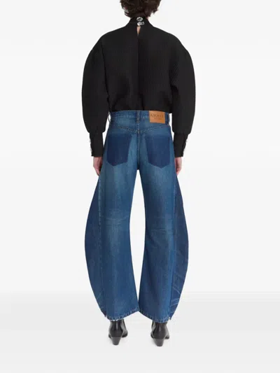 A.w.a.k.e. Side-inserts Jeans In Blue