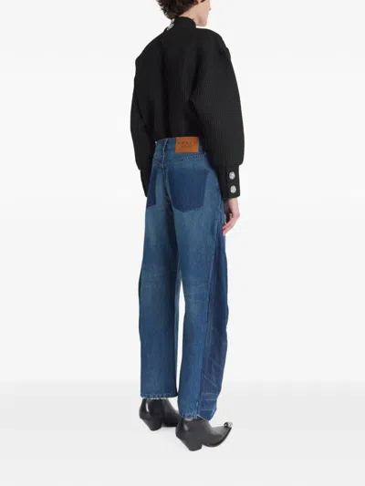 A.w.a.k.e. Side-inserts Jeans In Blue