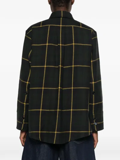 Patou Check-pattern Flap-pocket Shirt In Multi