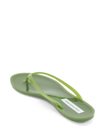 Christopher Esber Jo Jelly-texture Flip Flops In Multi