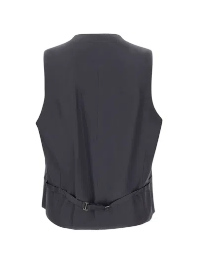 Corneliani Single-breasted Buttoned Suit In Blue