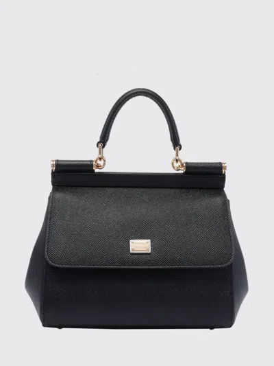 Dolce & Gabbana Sicily Small Bag Stampa Dauphine In White