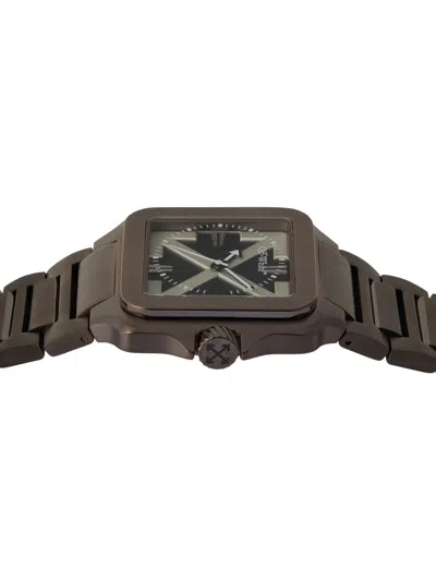 Off-white Proto Layer Watch In Brown