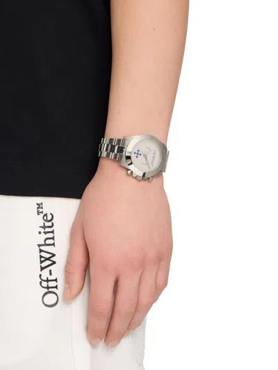 Off-white Reset Watch In Silver