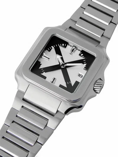 Off-white Proto Layer Watch In Silver