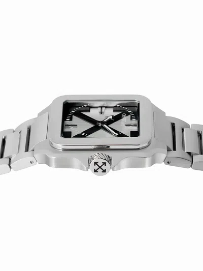 Off-white Proto Layer Watch In Silver