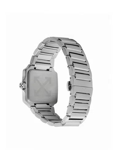 Off-white Proto Layer Watch In Silver