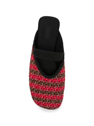 Flowze Woven Flo Mule Flip-flops In Multi